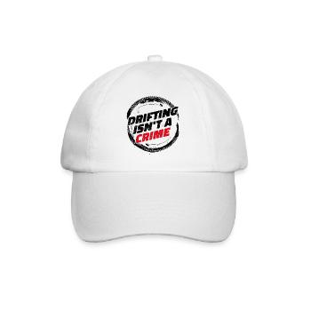 La dérive n’est pas un crime - cadeau d’amoureux de la voiture - Casquette classique - blanc/blanc - Devant