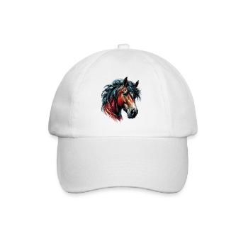 Cheval - Casquette classique - blanc/blanc - Devant