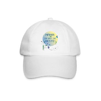 Mom, you're the best Mother's Day - Baseball Cap - white/white - Front