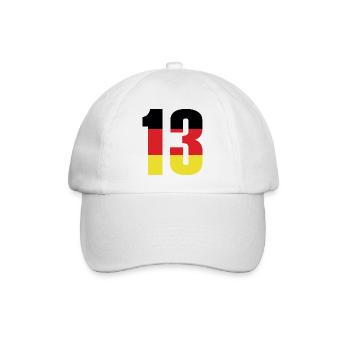 Maillot 13 numéros Allemagne - Casquette classique - blanc/blanc - Devant