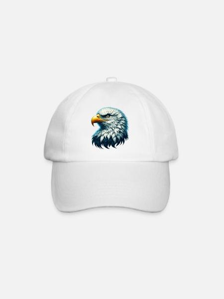 Eagle - Baseball Cap - white/white