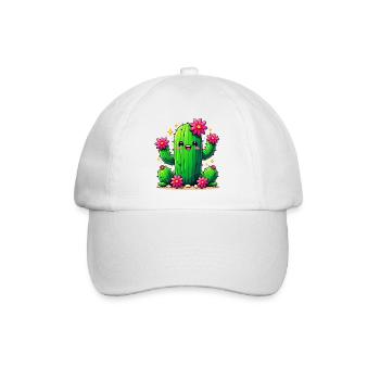 Cactus - Baseball Cap - white/white - Front