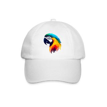 Parrot - Baseball Cap - white/white - Front