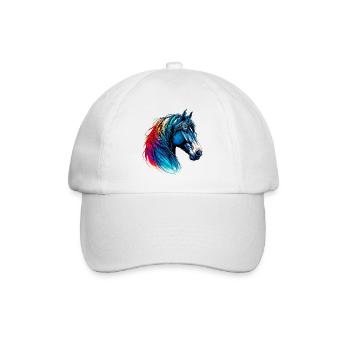 Cheval - Casquette classique - blanc/blanc - Devant