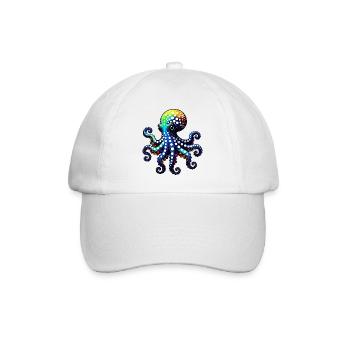 Pieuvre - Casquette classique - blanc/blanc - Devant