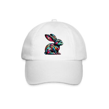 Rabbit - Baseball Cap - white/white - Front