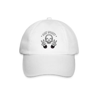 Stay Spooky Skeleton - Baseballkappe - Weiß/Weiß - Vorne