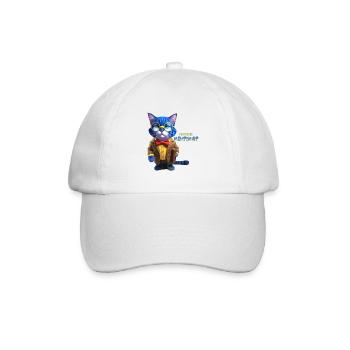 Professor Kritikat - Baseball Cap - white/white - Front