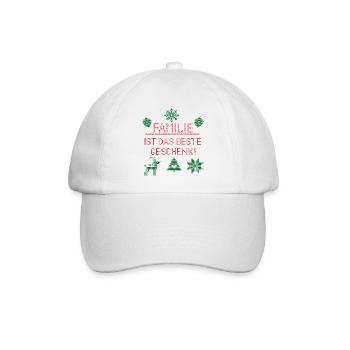 Christmas Family - Baseball Cap - white/white - Front