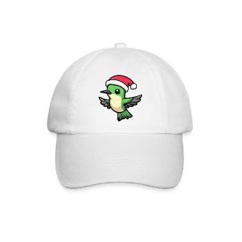 Colibri Oiseau Noël Mignon - Casquette classique - blanc/blanc - Devant