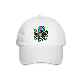Pieuvre - Casquette classique - blanc/blanc - Devant