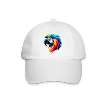 Perroquet - Casquette classique - blanc/blanc - Devant