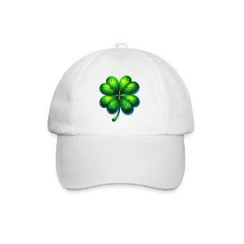 Trèfle à quatre feuilles - Casquette classique - blanc/blanc - Devant