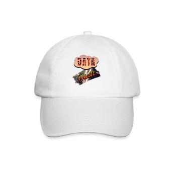 Data Dude - Baseball Cap - white/white - Front