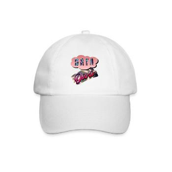 Data Diva - Baseball Cap - white/white - Front