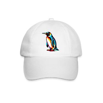 Pingouin - Casquette classique - blanc/blanc - Devant