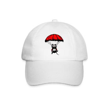 Conseil d’adrénaline : L’appel de l’aventure - Casquette classique - blanc/blanc - Devant