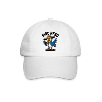 Bird Nerd Explorer - Baseball Cap - white/white - Front