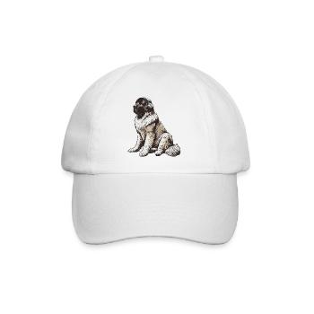 Terre-Neuve - Casquette classique - blanc/blanc - Devant