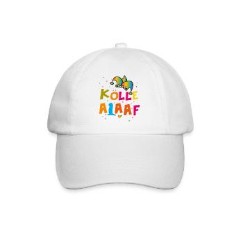 Carnaval de Kölle Alaaf - Casquette classique - blanc/blanc - Devant