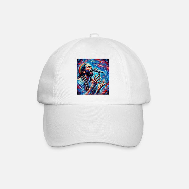 Reggae Vibes – Énergie musicale soul - Casquette classique - blanc/blanc
