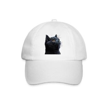 The Charming British Shorthair - Baseball Cap - white/white - Front