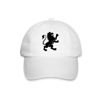Lion Animal - Baseball Cap - white/white - Front