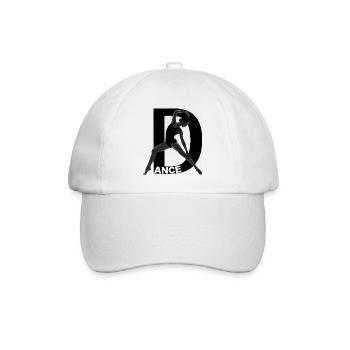 Tanzen Sie anmutig - Baseballkappe - Weiß/Weiß - Vorne