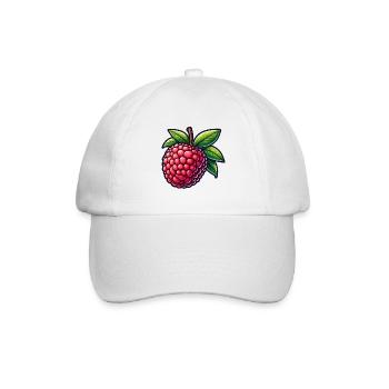 Litchi Illustrée Éclatant - Casquette classique - blanc/blanc - Devant