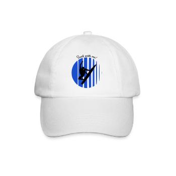 Wellenreiter - Baseballkappe - Weiß/Weiß - Vorne