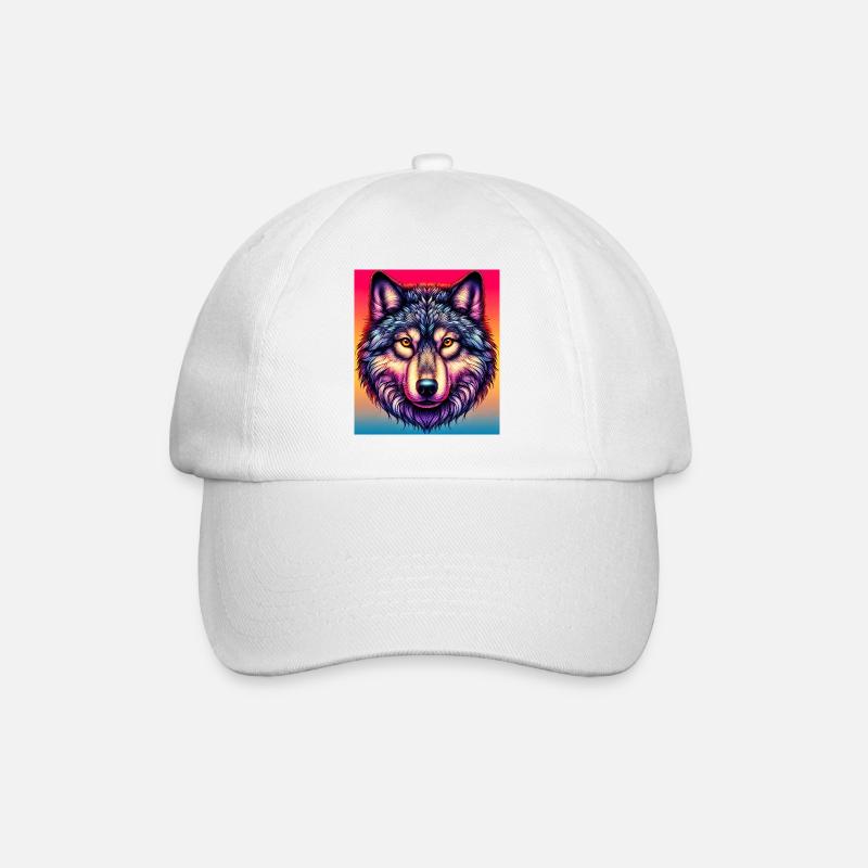 Loup - Casquette classique - blanc/blanc