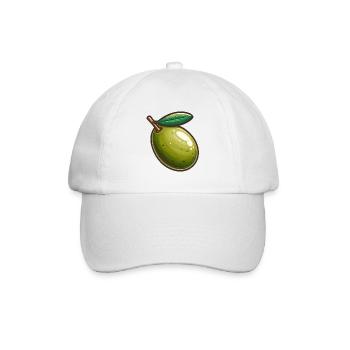 Illustration de Olive Verte Nature - Casquette classique - blanc/blanc - Devant