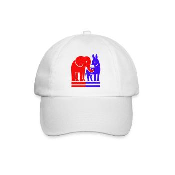 Elephant and Donkey USA - Casquette classique - blanc/blanc - Devant