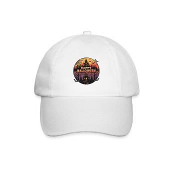 Halloween Château Fantomatique - Casquette classique - blanc/blanc - Devant
