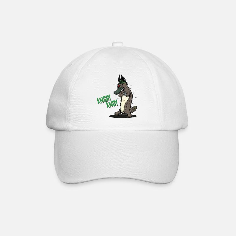 Andy en colère - Ornithorynque - Casquette classique - blanc/blanc