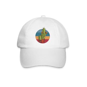 Flowers - Baseball Cap - white/white - Front
