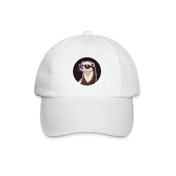 Furet Cool - Badge & Lunettes de Soleil - Casquette classique - blanc/blanc - Devant