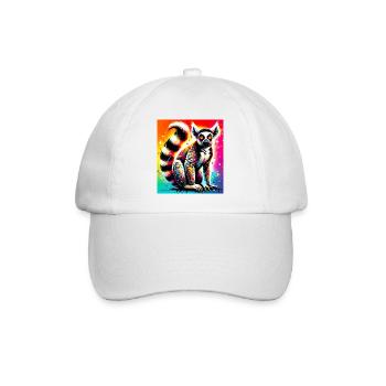 Lémurien - Casquette classique - blanc/blanc - Devant