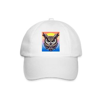 hibou - Casquette classique - blanc/blanc - Devant