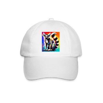 Lémurien - Casquette classique - blanc/blanc - Devant