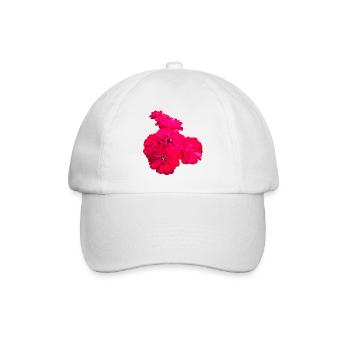 Roses - Baseball Cap - white/white - Front
