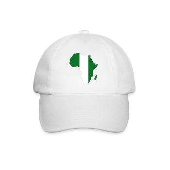 Niger Flag Africa - Baseball Cap - white/white - Front