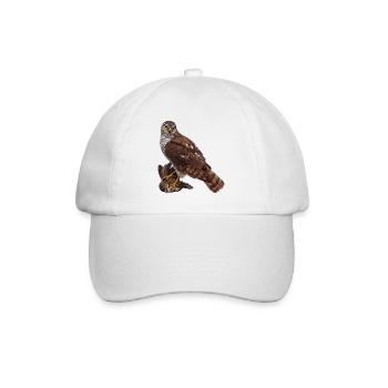 Faucon avec moineau - Casquette classique - blanc/blanc - Devant