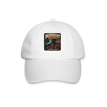 T-shirt rétro Halloween Gamer de Midnight Boardwalk - Casquette classique - blanc/blanc - Devant