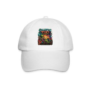 Galactic Tiki Alien Vacances rétro à Hawaï Science-fiction - Casquette classique - blanc/blanc - Devant