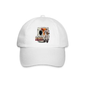 Meister der Bohrung - Baseballkappe - Weiß/Weiß - Vorne