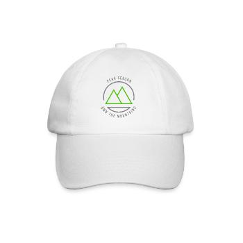 Peak Season Own the Mountains Green/Grey - Baseball Cap - white/white - Front