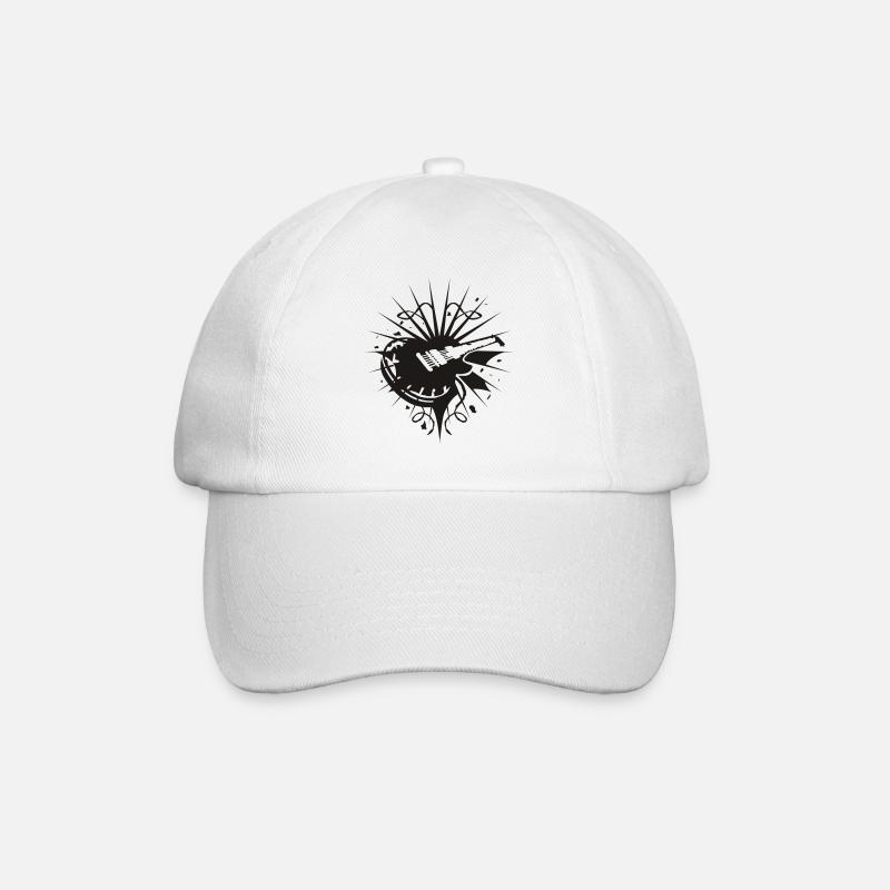 ROCK IT - Baseballkappe - Weiß/Weiß