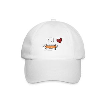 Soupe rouge - Casquette classique - blanc/blanc - Devant