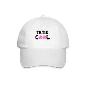 tatie cool - Casquette classique - blanc/blanc - Devant